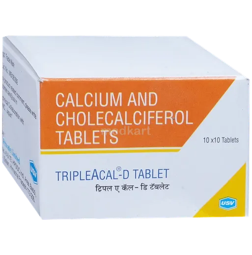 triple a cal d tablet 10's